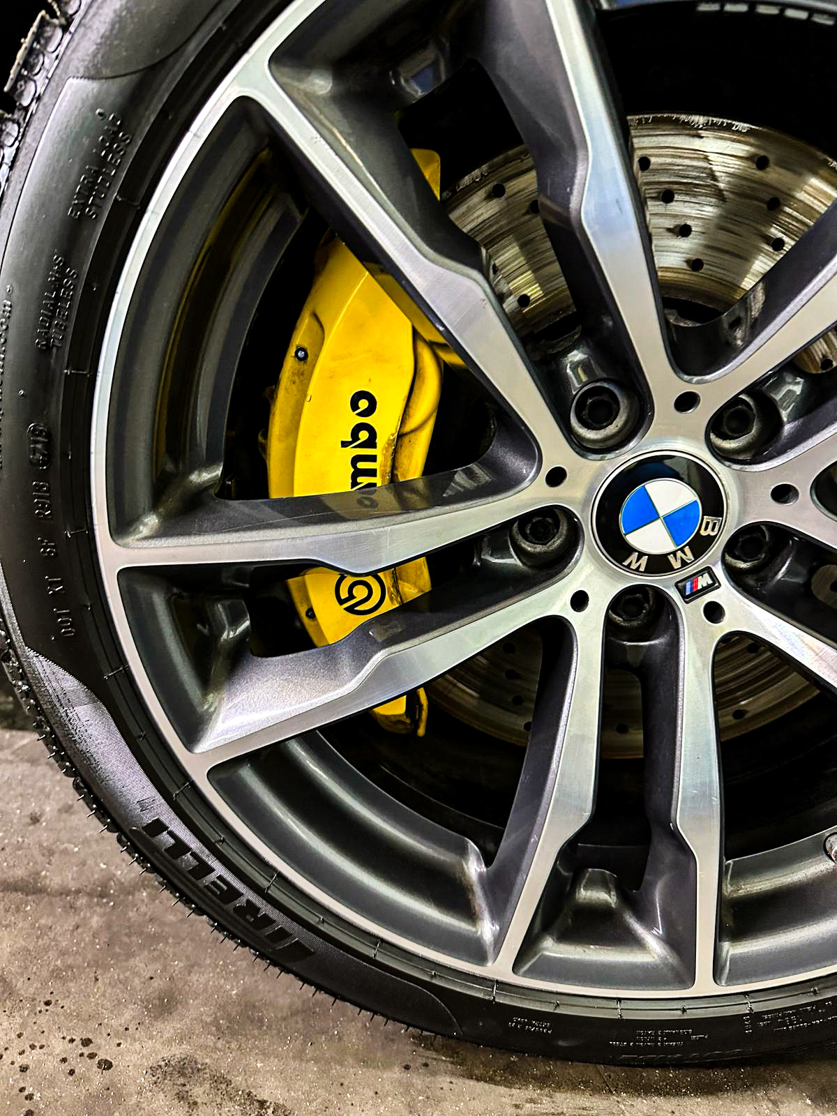 Wyniki pomiaru geometrii - ekran komputera