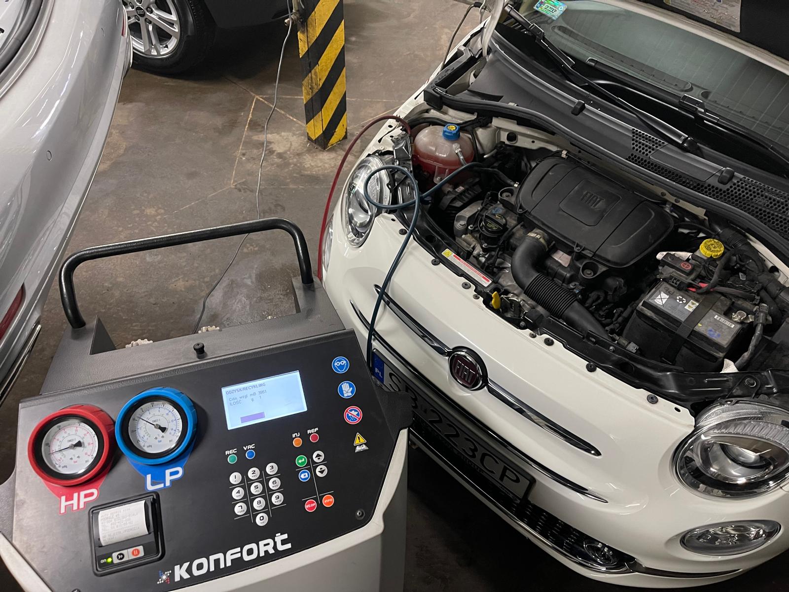 Urządzenie do serwisu klimatyzacji