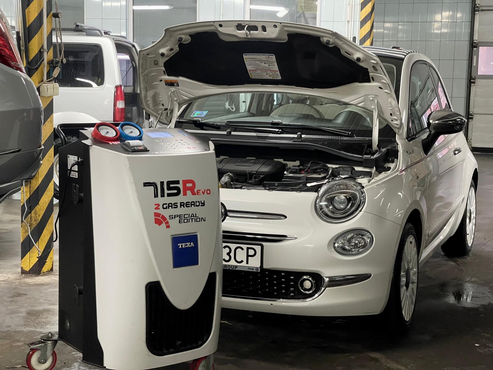 Stacja serwisowa klimatyzacji